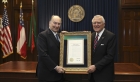 Georgia’s Governor Deal presents His Highness the Aga Khan with Proclamation on the occasion of his Diamond Jubilee